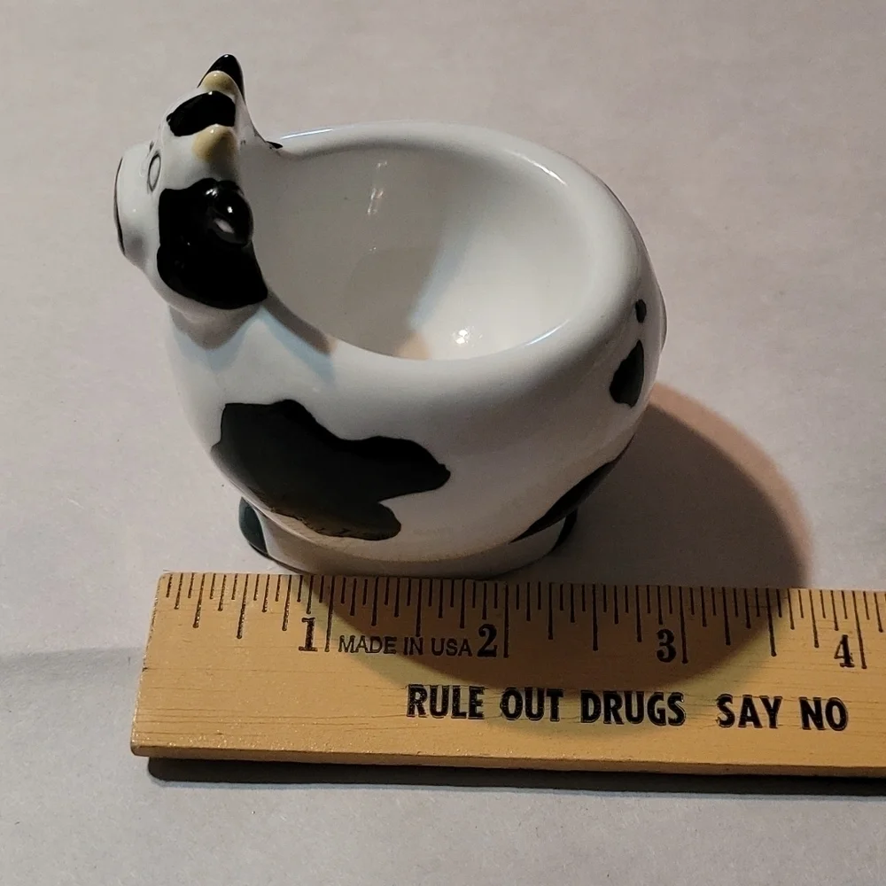 Bella Casa Cow Egg Cup NWT